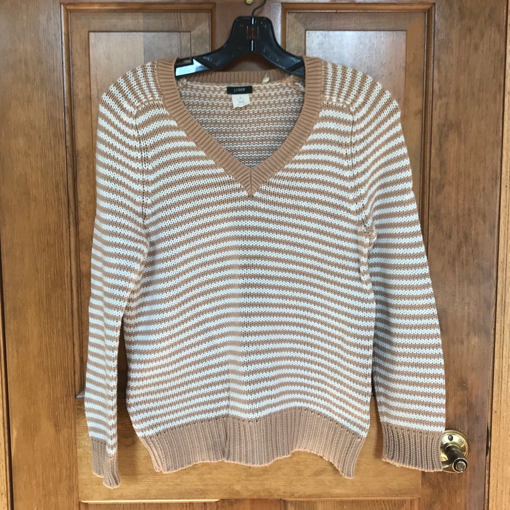J.Crew striped sweater